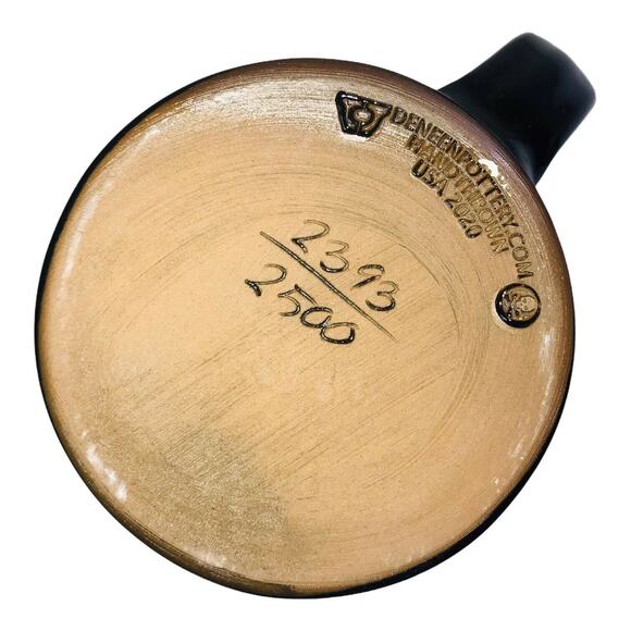 Rare Death Wish Lucky Larry Coffee Mug Collectible Deneen Pottery 2393/2500 NEW - Picture 8 of 12